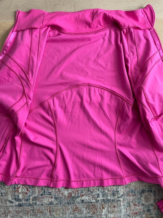 NWOT LULULEMON Define Cropped Jacket - Bright Pink - Picture 6 of 10